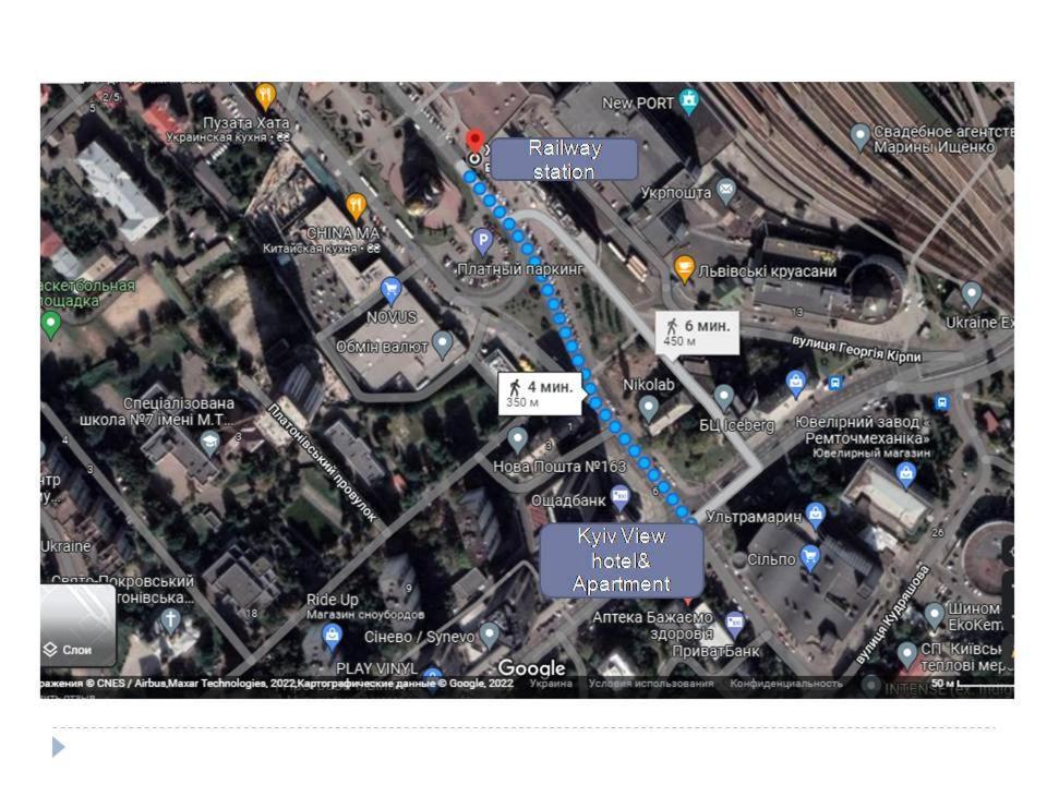 View Smart Apartment Kvartet Railway Station 4D Kiev Exterior foto