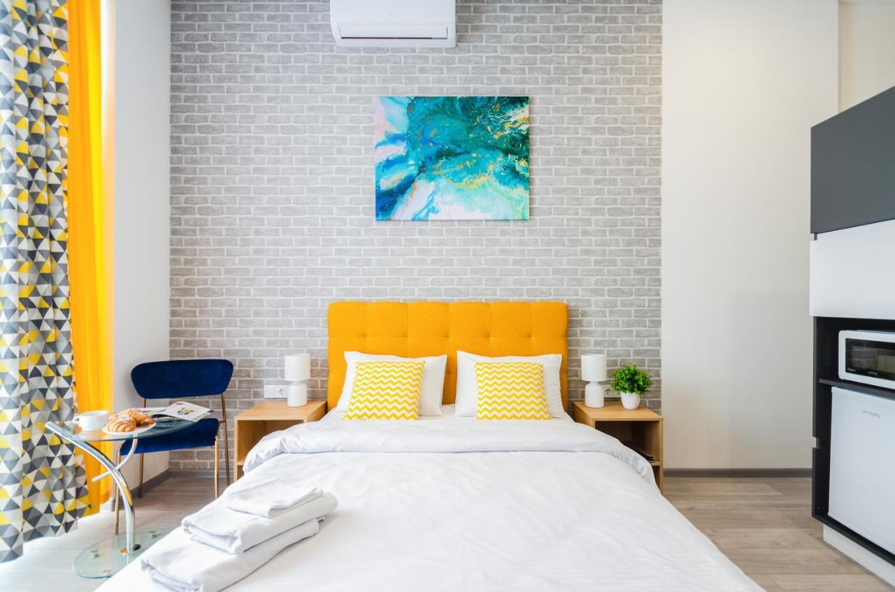 View Smart Apartment Kvartet Railway Station 4D Kiev Exterior foto